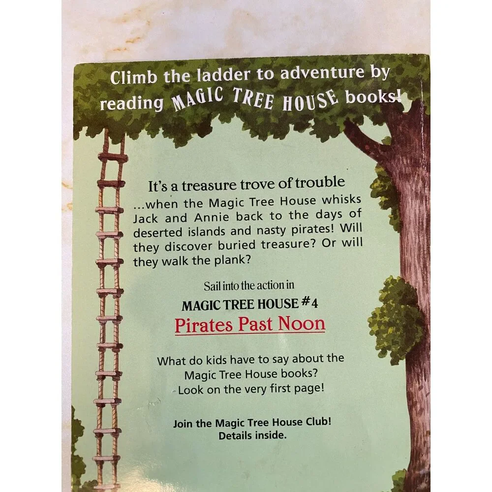 Pirates Past Noon (Magic Tree House, No. 4) by Mary Pope Osborne